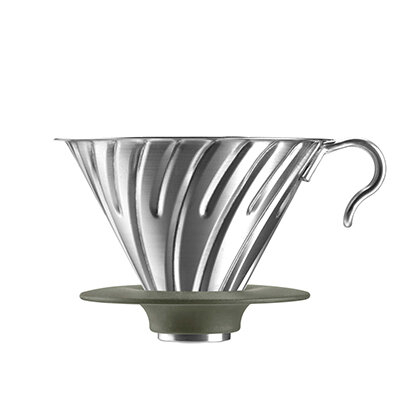 HARIO outdoor系列 V60不銹鋼咖啡濾杯